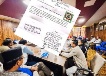 मदन चोकमा रहेका २२ सटरका विषयमा भीमदत्त नगरपालिकामा गरिएको सर्वदलिय निर्णयको माग