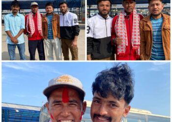 एसियन एम्पुटी फुटबल च्याम्पियनसिप खेल्न गएका विकास स्वदेश फिर्ता, गृह जिल्लामा भब्य स्वागत