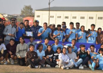 १०औं राष्ट्रिय खेलकुदः कञ्चनपुर पुरुष फुटबल टिम च्याम्पियन