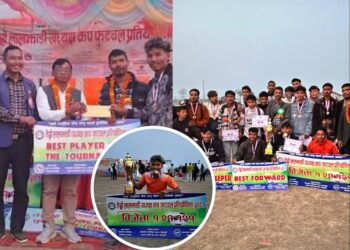 लालझाडीको तेस्रो लालझाडी अध्यक्ष कपको उपाधी पनि बेलडाँडीले हात पार्यो