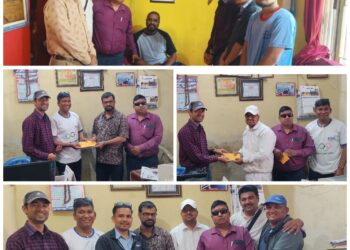 क्रियाशील पत्रकारले खेलेको होलीबाट संकलित रकम कञ्चनपुरका बिरामी र घाईते पत्रकारलाई आर्थिक सहयोग