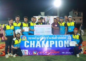 कञ्चनपुरको भीमदत्त ११ ले आयोजना गरेको तेस्रो मेयर कप डे-नाइट टी-१० क्रिकेट प्रतियोगिता सम्पन्न