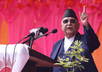 प्रधानमन्त्री ओलीको चेतावनी : ‘ढुंगा हानेर राजनीति गर्नेहरूको दिन गयो, देश अब स्थिरताको बाटोमा