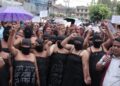 माइतीघरमा सहकारी पीडितको अर्धनग्न प्रदर्शन : ‘आन्दोलन रहर होइन, बाध्यता हो’