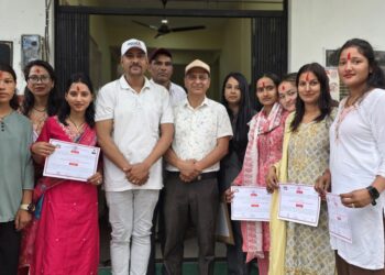 दोधाराचाँदनी–६ मा ३०२ जनालाई विभिन्न सीपमूलक तालिम, आत्मनिर्भरताको दिशामा अगाडि बढ्दै स्थानीय
