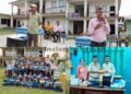 धनगढीको एरिष्टो स्कुलद्वारा बेलडाँडीको बैजनाथ मा.वि.का बालबालिकालाई विद्यालय पोशाक सहयोग