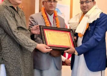 बेलडाँडी घर भएका शाखा अधिकृत सुनारलाई पहलमानसिह स्वाँर स्मृति प्रादेशिक प्रतिभा पुरस्कार