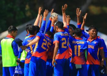 एसीसी यू–१६ इस्ट जोन कपको उपाधि नेपाललाई, सिंगापुर २ पटकै ढले