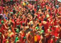 बेलडाँडीको चवन्नी बजार पछाडि आज भब्य तीज लाग्दै