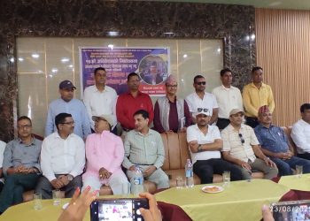 निर्माण व्यवसायी संघ कञ्चनपुरकोे नयाँ कार्य समितिका लागि निरन्जन प्रशाद भट्ट प्यानल घोषणा व्यवसायीहरुको हकहितका अझै काम गर्छु : अध्यक्षका उम्मेदवार भट्ट