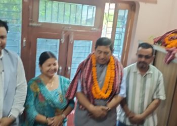 कञ्चनपुरमा नर बहादुर कर्माचार्य स्मृति प्रतिष्ठानकोे कार्यालय