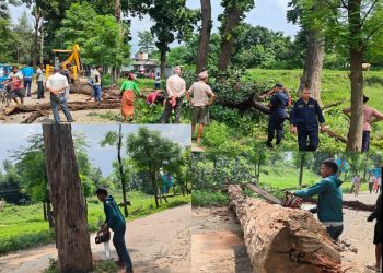 बेलडाँडीमा सडक जोखिम हटाउने ऐतिहासिक कदम, स्थानीय हर्षित