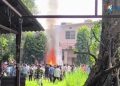 आन्दोलनको ज्वाला फैलिँदै : एमालेपछि काँग्रेस पार्टी कार्यालय र भीमदत्त नगरपालिका परिसरमा समेत आगजनी