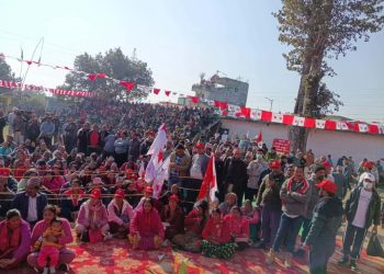 नेकपा कञ्चनपुरको एकता सन्देश सभा : देशभर तारा चम्काउने घोषणा