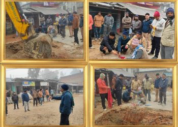 चवन्नी बजार-कान्छिबजार सडक कालोपत्रे निर्माण आजदेखि सुरु