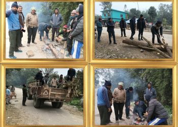 अत्यधिक चिसोमा मानविय पहल : झिलमिला प्रहरीले बेलडाँडीका ४ र ५ वडाका चोकचौराहमा दाउरा तथा मुडा वितरण