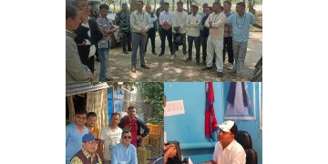 कञ्चनपुरका सासद जनताका गुनासा सुन्दै, समस्या समाधान गर्दै, सुझाव बटुल्दै