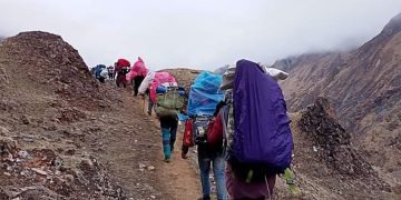 यार्सा टिप्न मुगु छिर्दै गरेका २५ जना पक्राउ