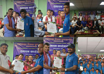 कञ्चनपुरमा पहिलो पटक फुटबल प्रशिक्षक “एन्फा कम्युनिटी कोर्ष” सफलतापुर्बक सम्पन्न