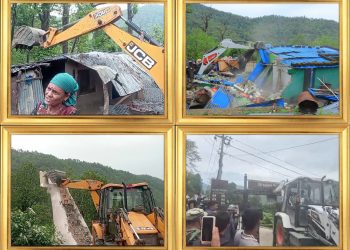 गोदावरीमा वन अतिक्रमणविरुद्ध कडा कदम : भाइरल हात, भाइरल पिङसहित ४७ घर टहरा हटाइयो