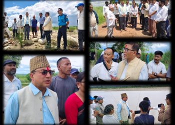 कञ्चनपुर-१ मा सांसद जनक सिंह धामी नेतृत्वको उच्चस्तरीय अनुगमन : नदी कटान, सीमा नाका र स्थानीय समस्याको दीर्घकालीन समाधानमा जोड