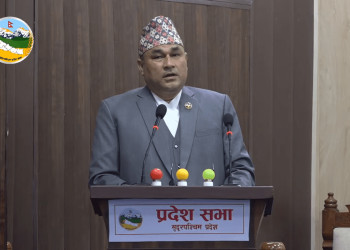 सुदूरपश्चिमका मुख्यमन्त्री शाहले आज विश्वासको मत लिँदै