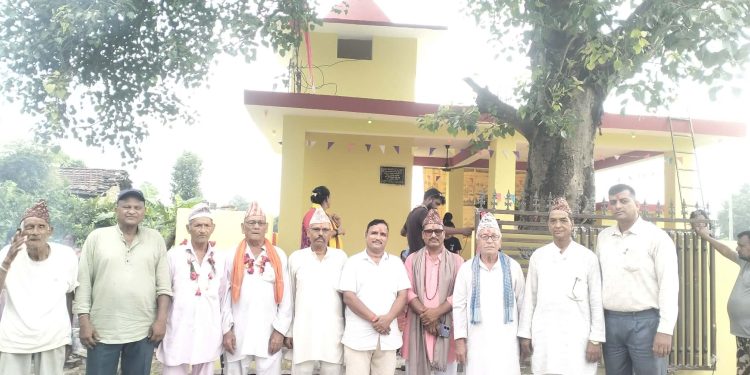 हल्दुखालमा श्री सिद्ध बैजनाथ गौरादेवी मन्दिरको उद्घाटन
