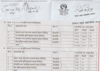 बेलडाँडीको आवश्यकताभन्दा १३ हजार बढी बोरा मल भित्रियो, तर किसानले पाएनन् : मल कहाँ गयो भन्ने प्रश्न अझै अनुत्तरित