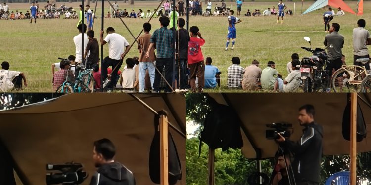 बेलडाँडीमा पहिलोपटक फुटबलको ‘लाइभ प्रसारण’, घरमै बसेर खेल हेर्न पाउँदा दर्शक उत्साहित