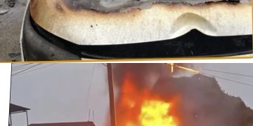 विद्युतीय कारमा आगलागी हुँदा एक जनाको जलेर मृत्यु