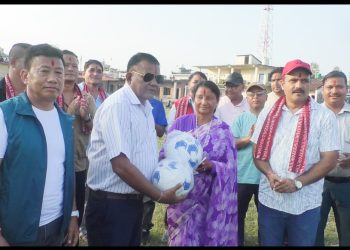 दोधारा चाँदनीमा तेस्रो मेयर कप फुटबल प्रतियोगिता सुरु