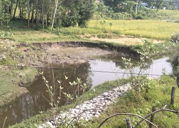 झर्नाखोलाले उर्बरा जमिन क्षयिकरण गर्दै, किसान मारमा