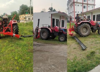 झाडी सफाइका लागि बेलडाँडी गाउँपालिकाले किन्यो मेसिन, अब सडक सधैँ सफा हुनेमा स्थानीय आशावादी