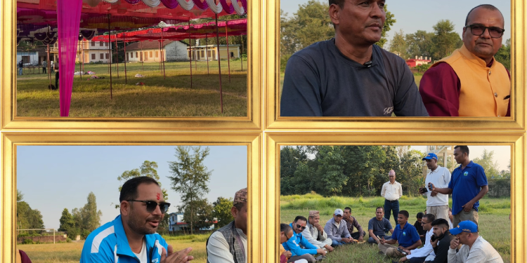 बेलौरीको शिवनगरमा पहिलोपटक रामलीला मञ्चन हुँदै, धार्मिक तथा सामाजिक जागरण फैलाउने लक्ष्य